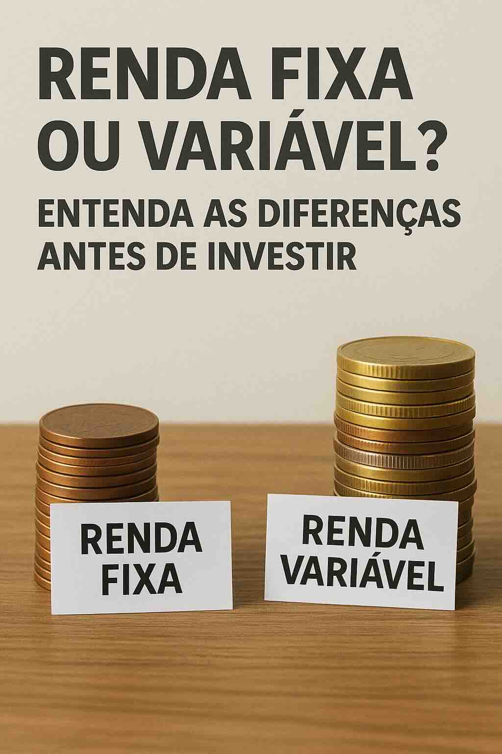 Renda fixa ou variável? Entenda as diferenças antes de investir